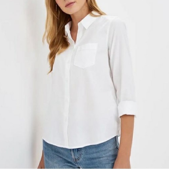 Banana Republic Tops Banana Republic Button Down Size S White Linen